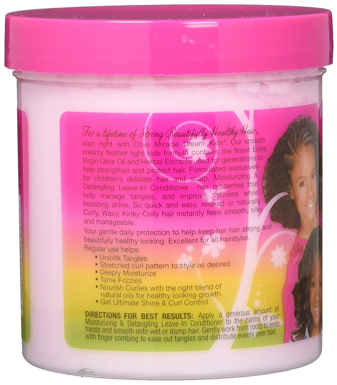 African Pride Dream Kids Leave-In Conditioner 15 oz - Image 3