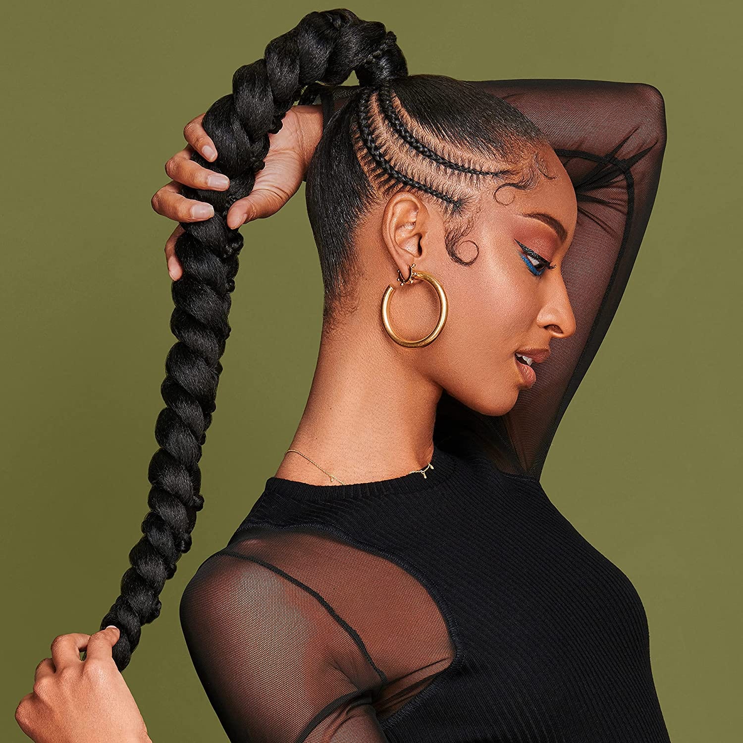 African Pride Olive Miracle Foam Setting Mousse 8.5 oz - Image 4