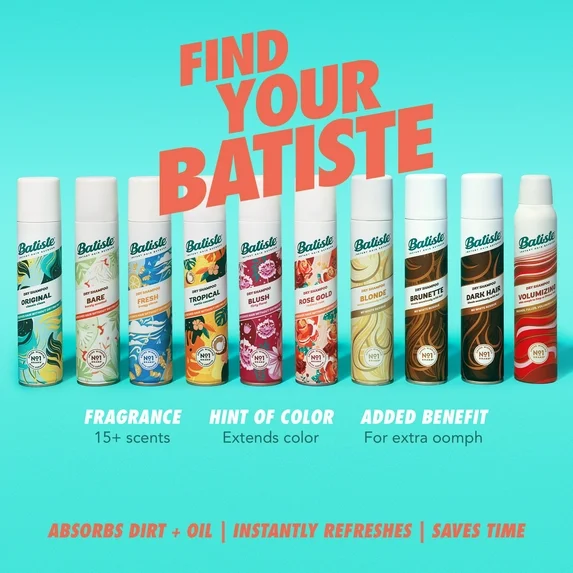 Batiste Bare Dry Shampoo 3.81 oz - Image 3