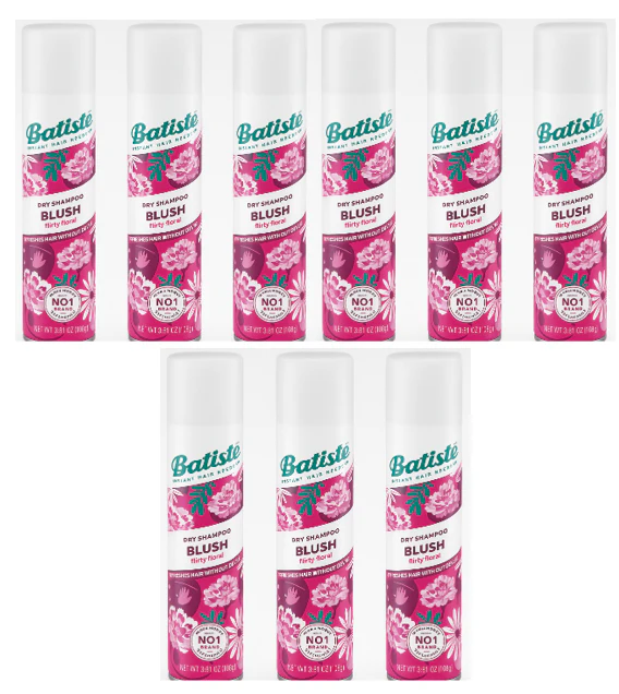 Batiste Dry Shampoo Blush Packs 1, 2, 3, 6, 9, or 12 Count - Image 9