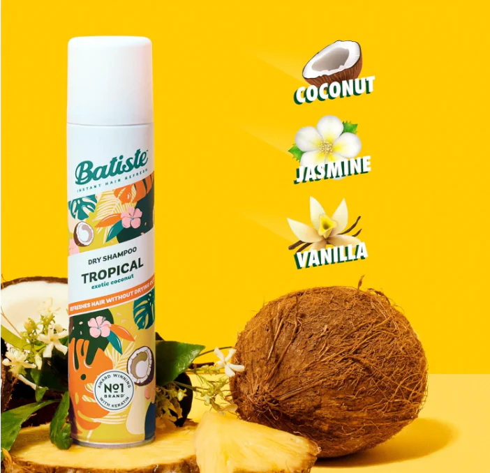 Batiste Dry Shampoo Tropical Scent Packs 1, 2, 3, 6, 9, or 12 Count - Image 10
