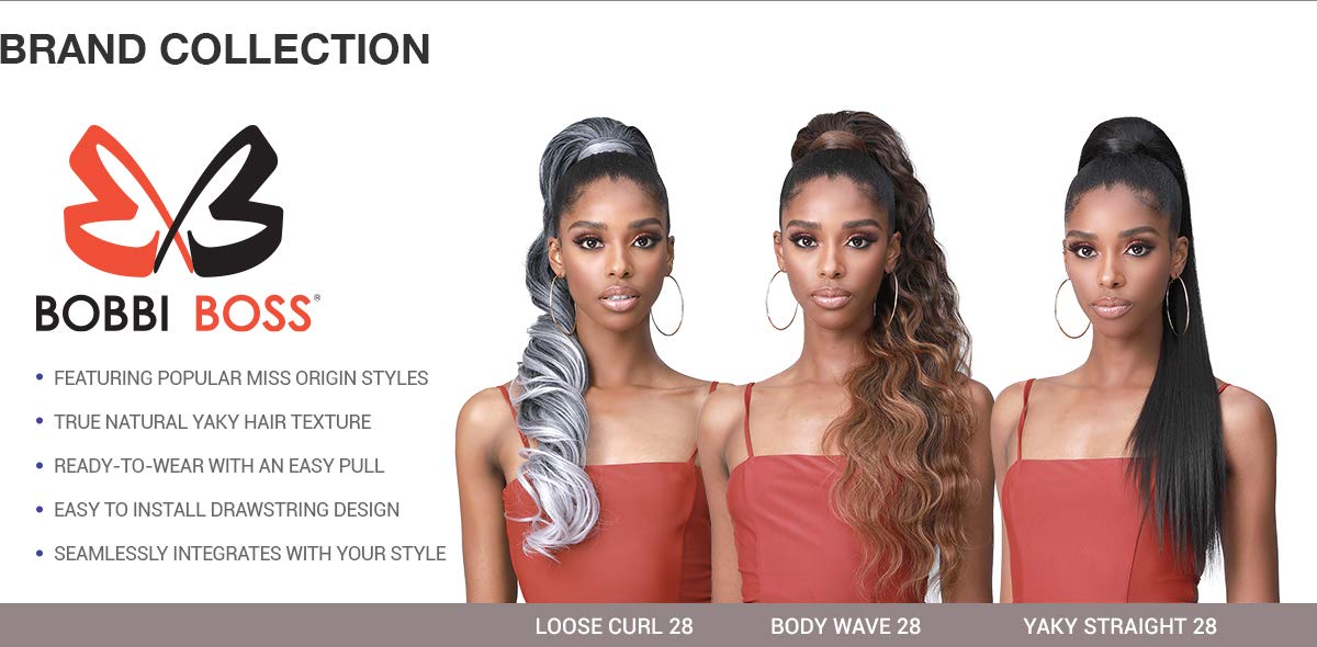 Bobbi Boss Tress Up Ponytail Body Wave 28" - Image 4