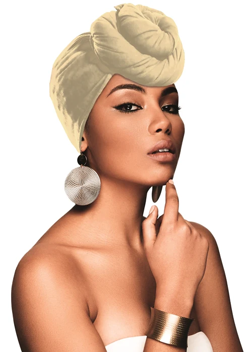 Beauty Town Crinkle Head Wrap Scarf - Image 7