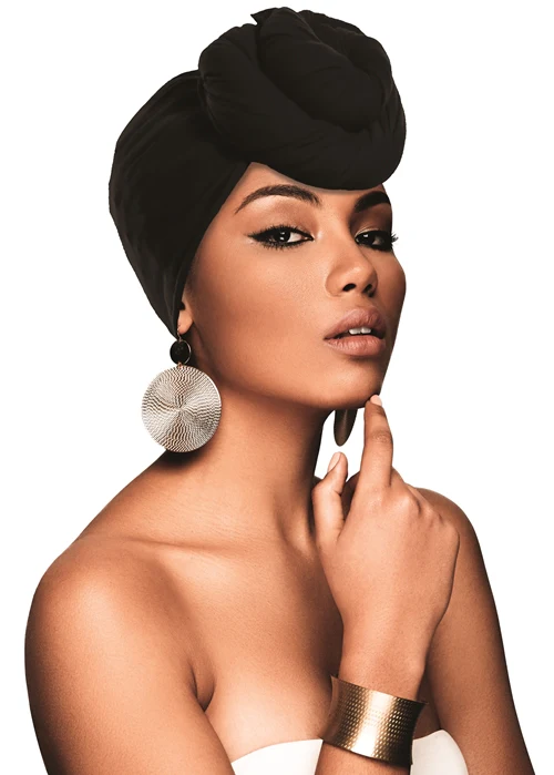 Crinkle Head Wrap Scarf - Image 13