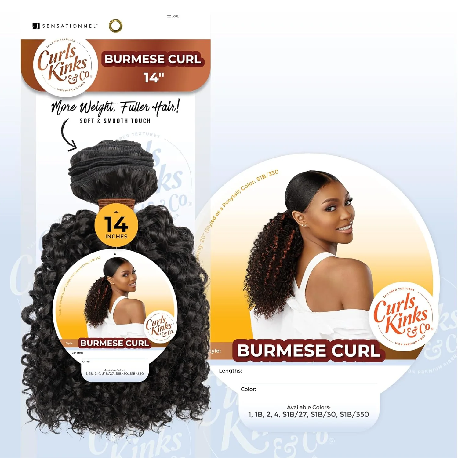 Curls Kinks & Co Burmese Curl CKBC 14" - Image 7