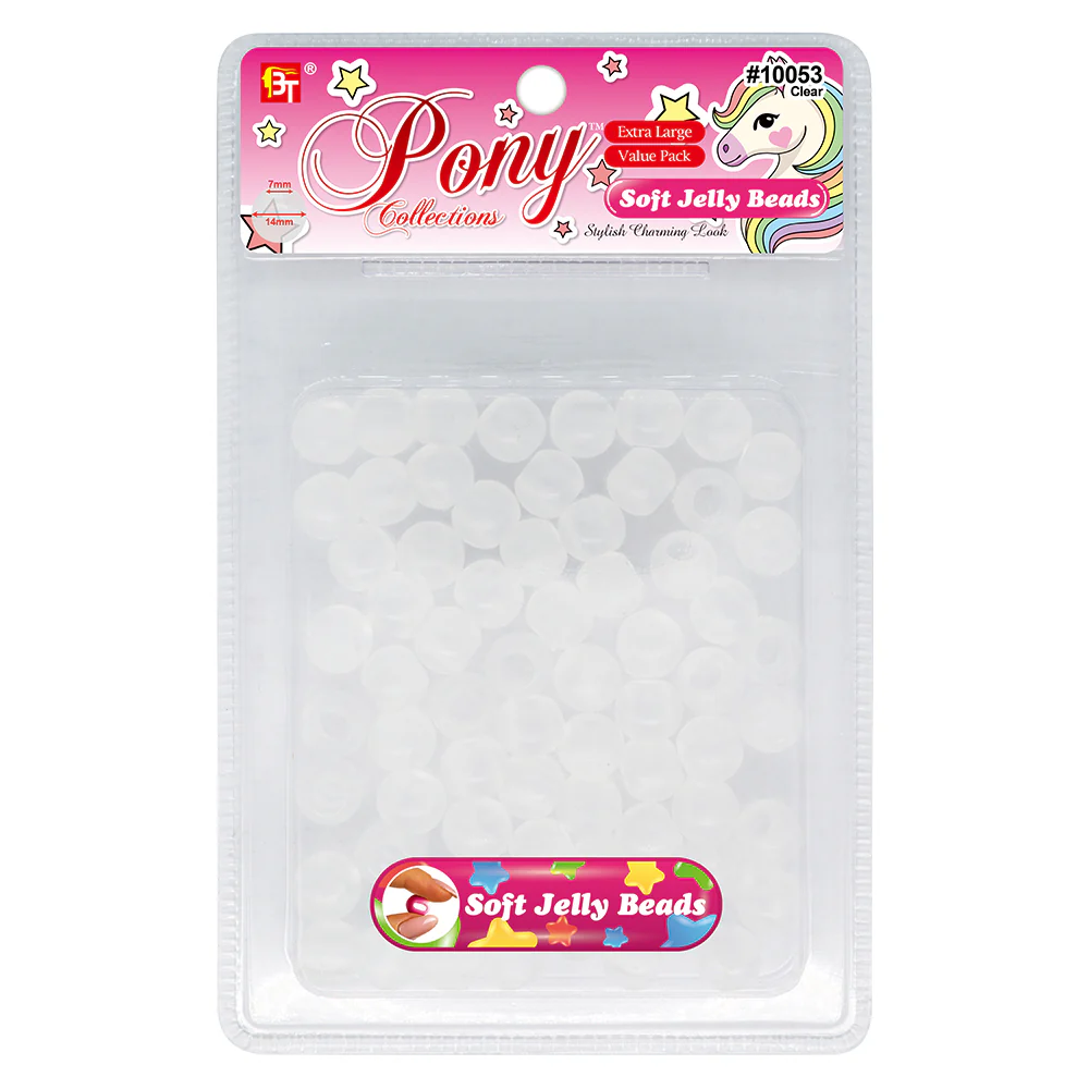 Beauty Town Extra Large Soft Jelly Round Beads - Image 3