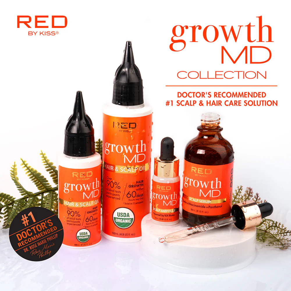 Red by Kiss MD Hair & Scalp Oil 2 oz GM01 - Image 6
