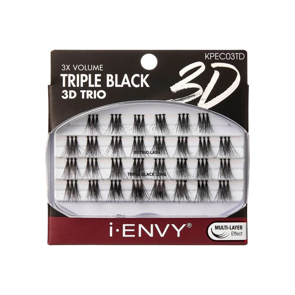 IEK Trio Triple Black Lash Cluster - Image 2
