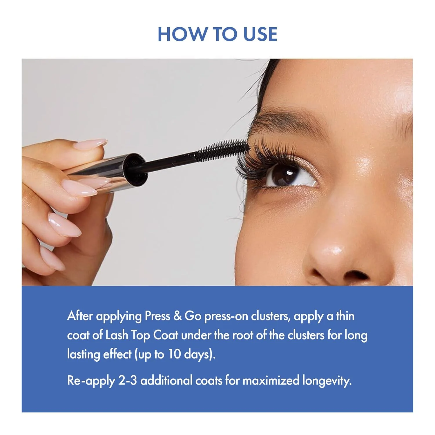 I-Envy Press & Go All-Day Waterproof Lash Top Coat IPN02 - Image 4