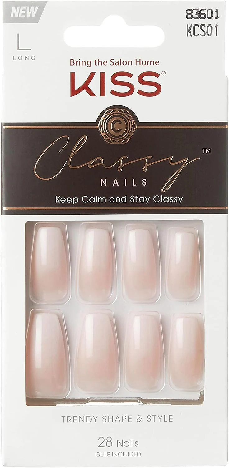 Kiss Classy Collection Long Length Nails 28 ct KCS - Image 3