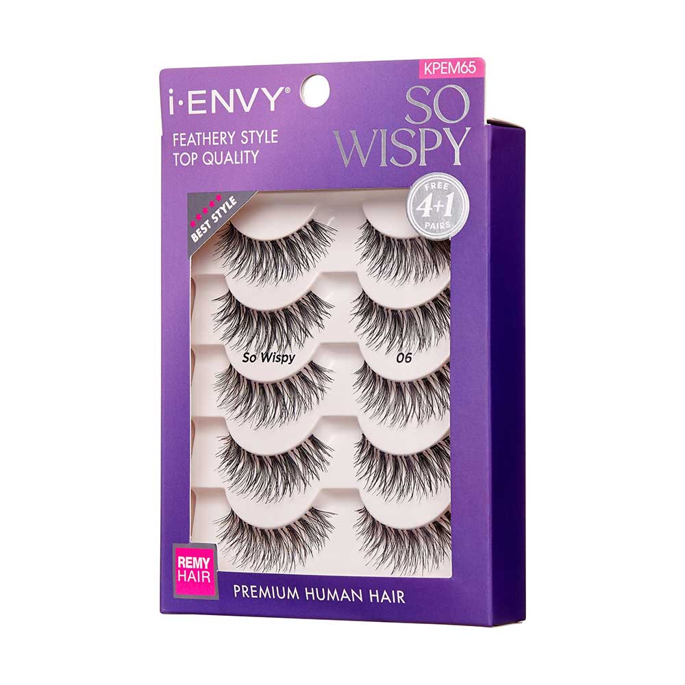 Kiss i-Envy So Wispy Strip Lashes Multi Pack - Image 16