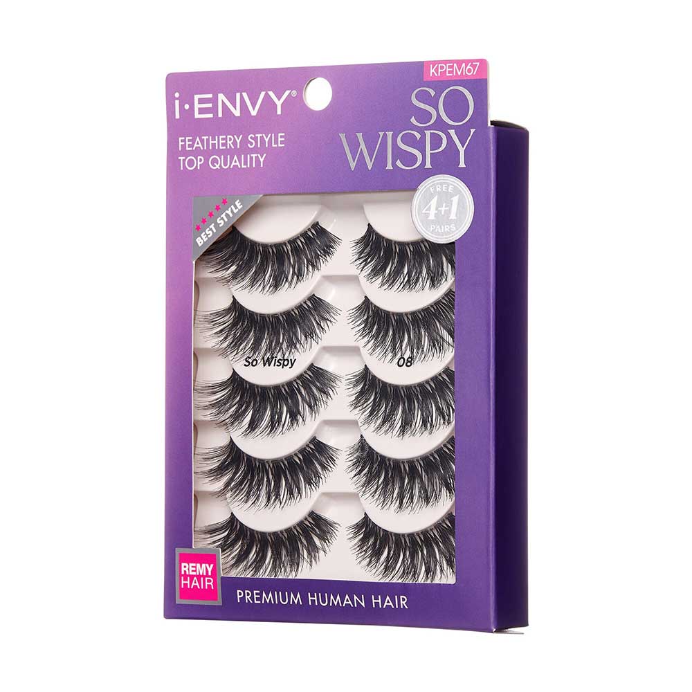 Kiss i-Envy So Wispy Strip Lashes Multi Pack - Image 20