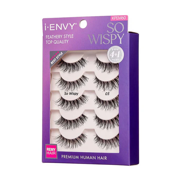 Kiss i-Envy So Wispy Strip Lashes Multi Pack - Image 24