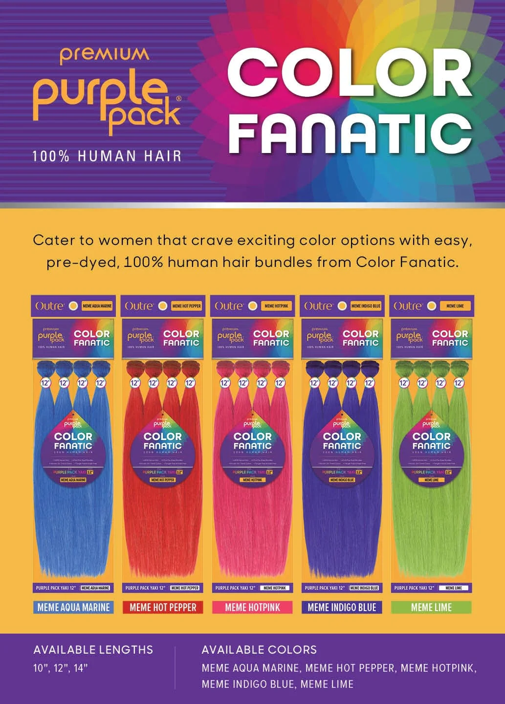 Purple Pack Weft 10" - Image 5