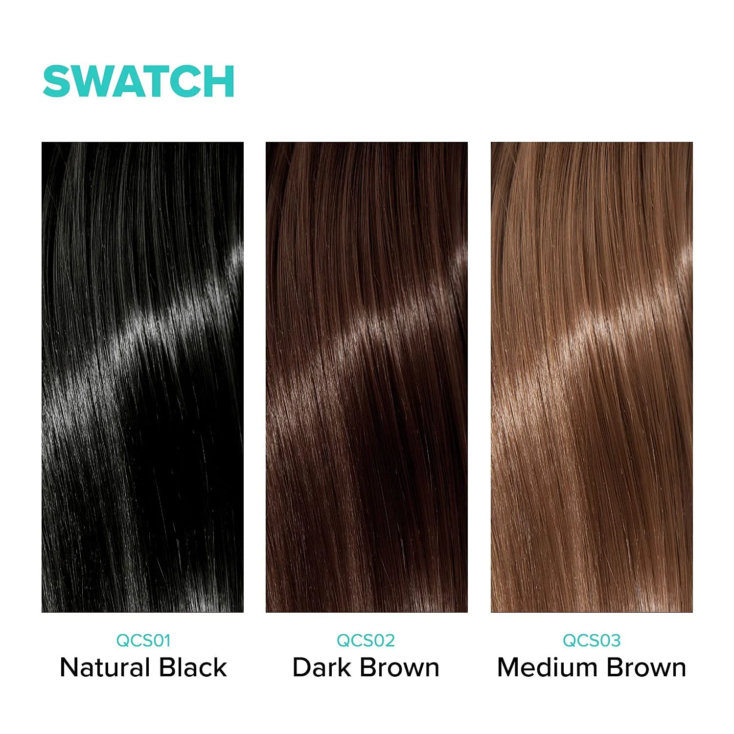 Kiss Quick Cover Root Touch Up Hair Shadow (Natural Black) - Image 5