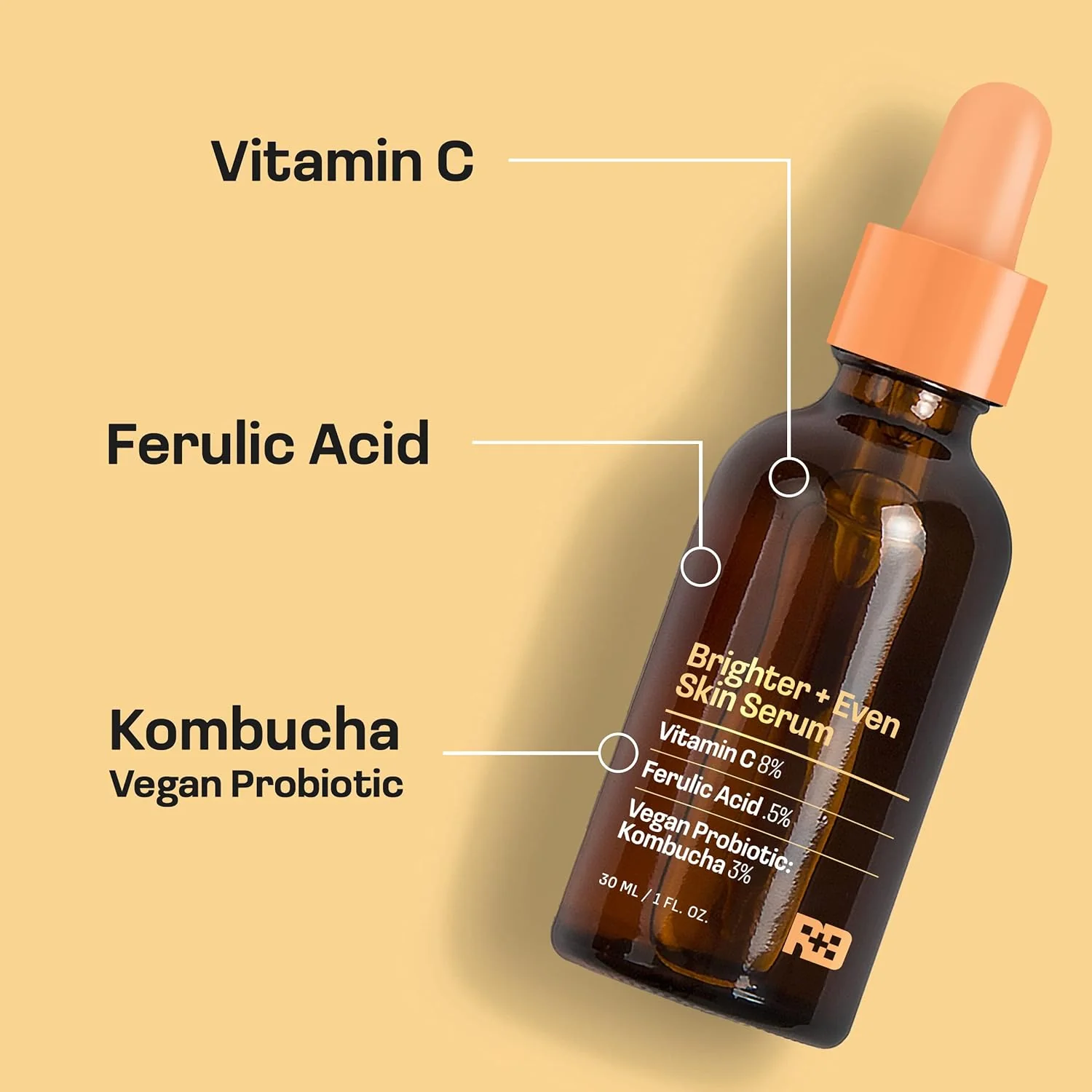 Real Basic Skin Serum For Bright + Even Skin 1 oz - Image 2