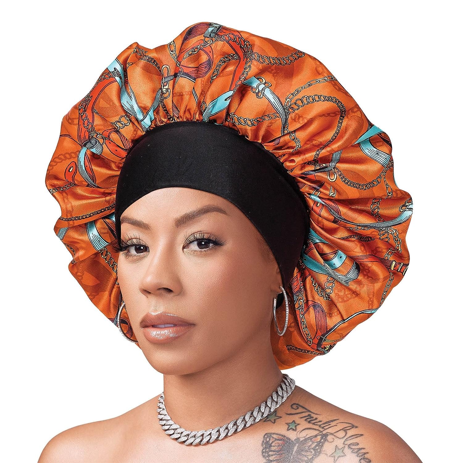 Red by Kiss Silky Stylez Wide Edge Silky Bonnet XL HQ - Image 8