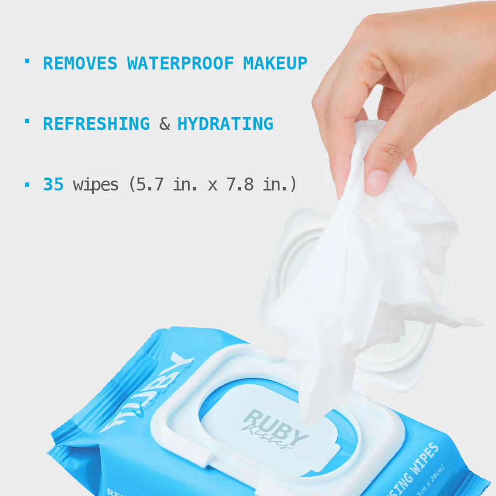 Ruby Kiss Micellar Makeup Wipes Witch Hazel Single RMR01 - Image 4