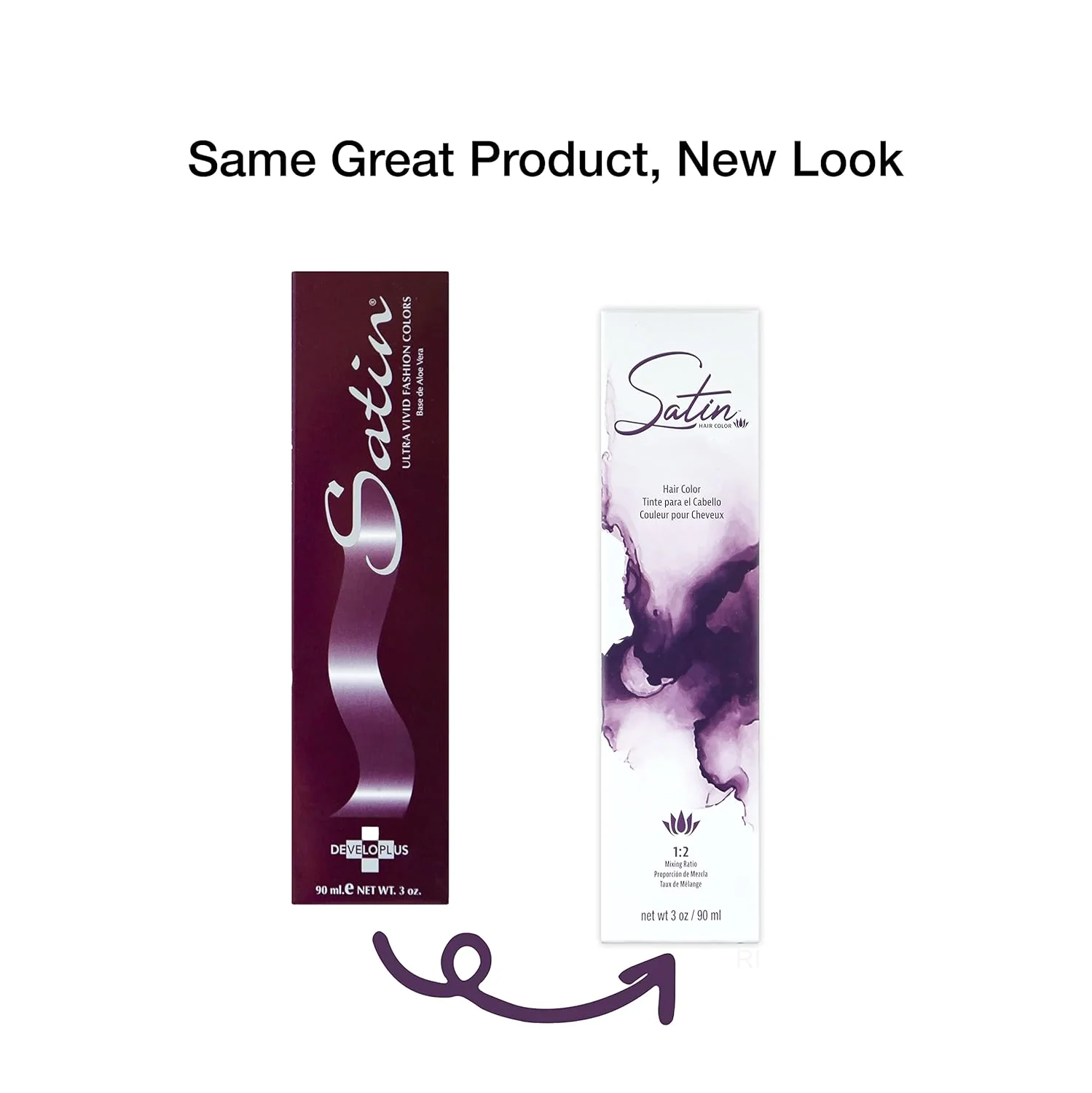 Satin Professional Ultra Vivid Fashion Color Permanent Dye - Image 2