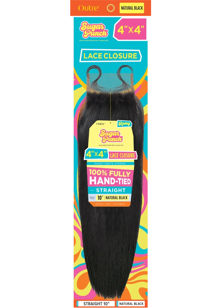 Outre Sugar Punch 4X4 Straight Closure 12" - Image 3