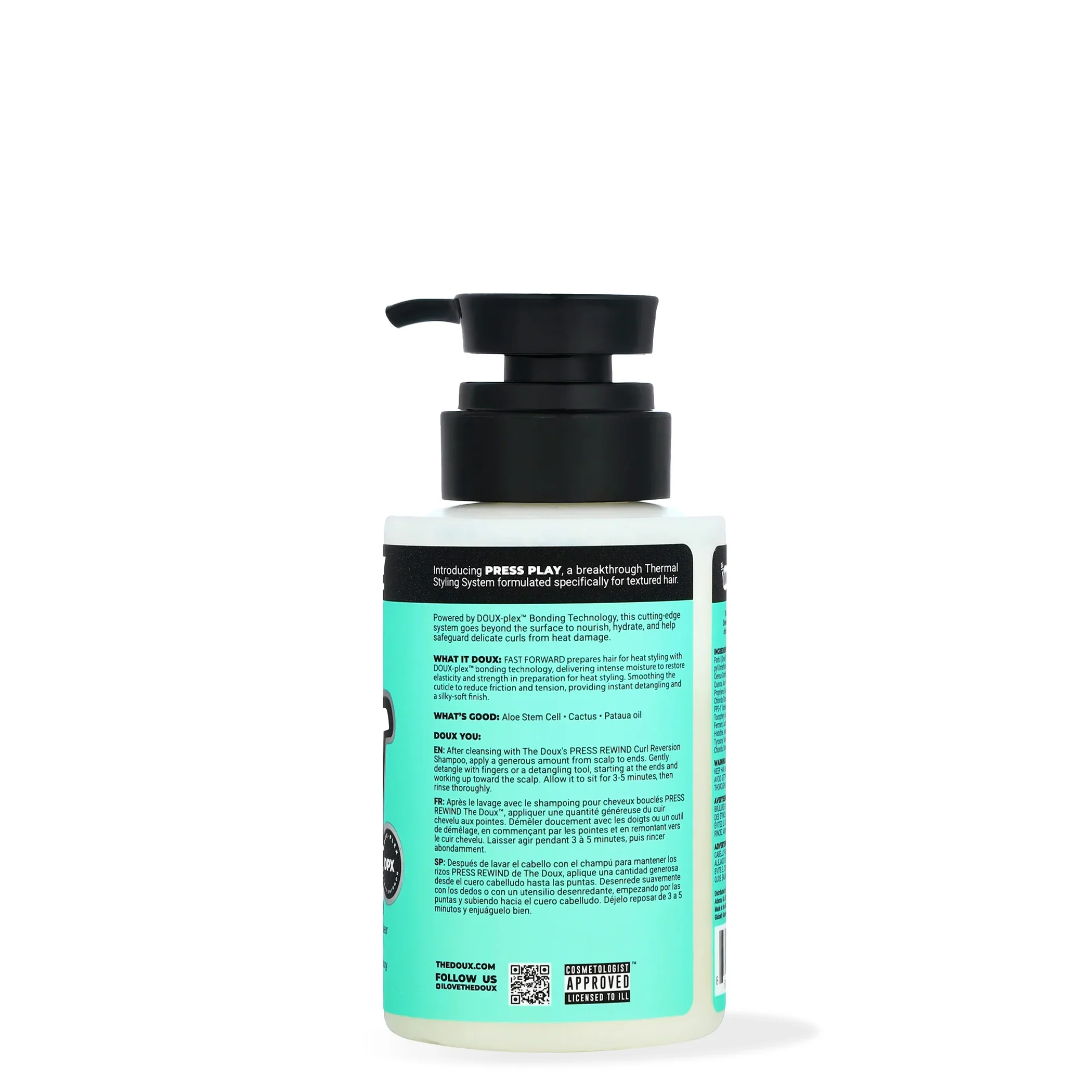 The Doux Fast Forward Heat Prep Conditioner 8 oz - Image 2